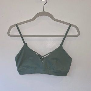 Alo Yoga Sage Green Sports Bra